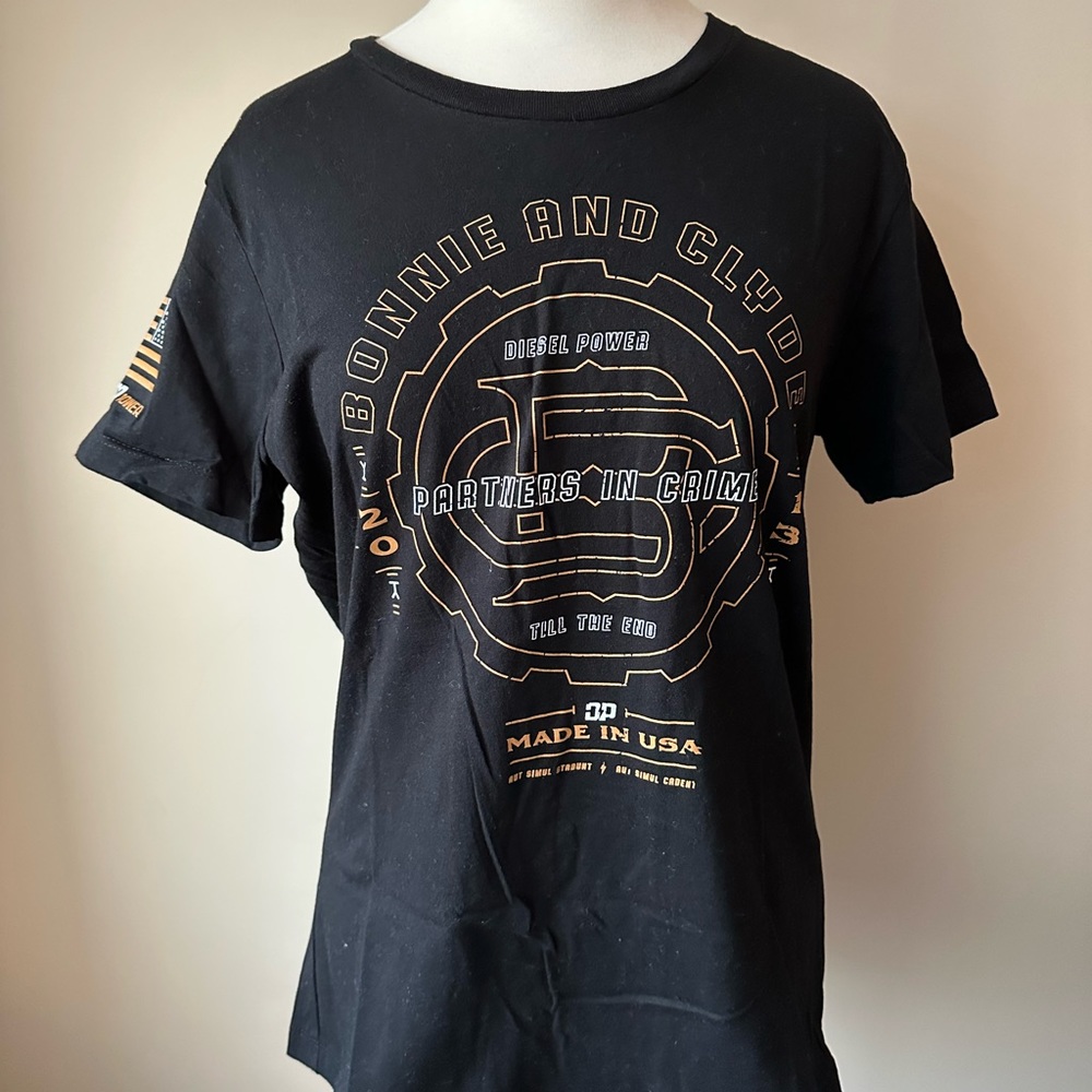 Ladies Diesel Power Gear Bonnie & Clyde T-Shirt